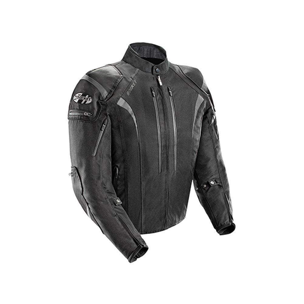 Joe Rocket 1651-5003 Atomic Men'S 5.0 Textile Motorcycle Jacket (Black, Medium)