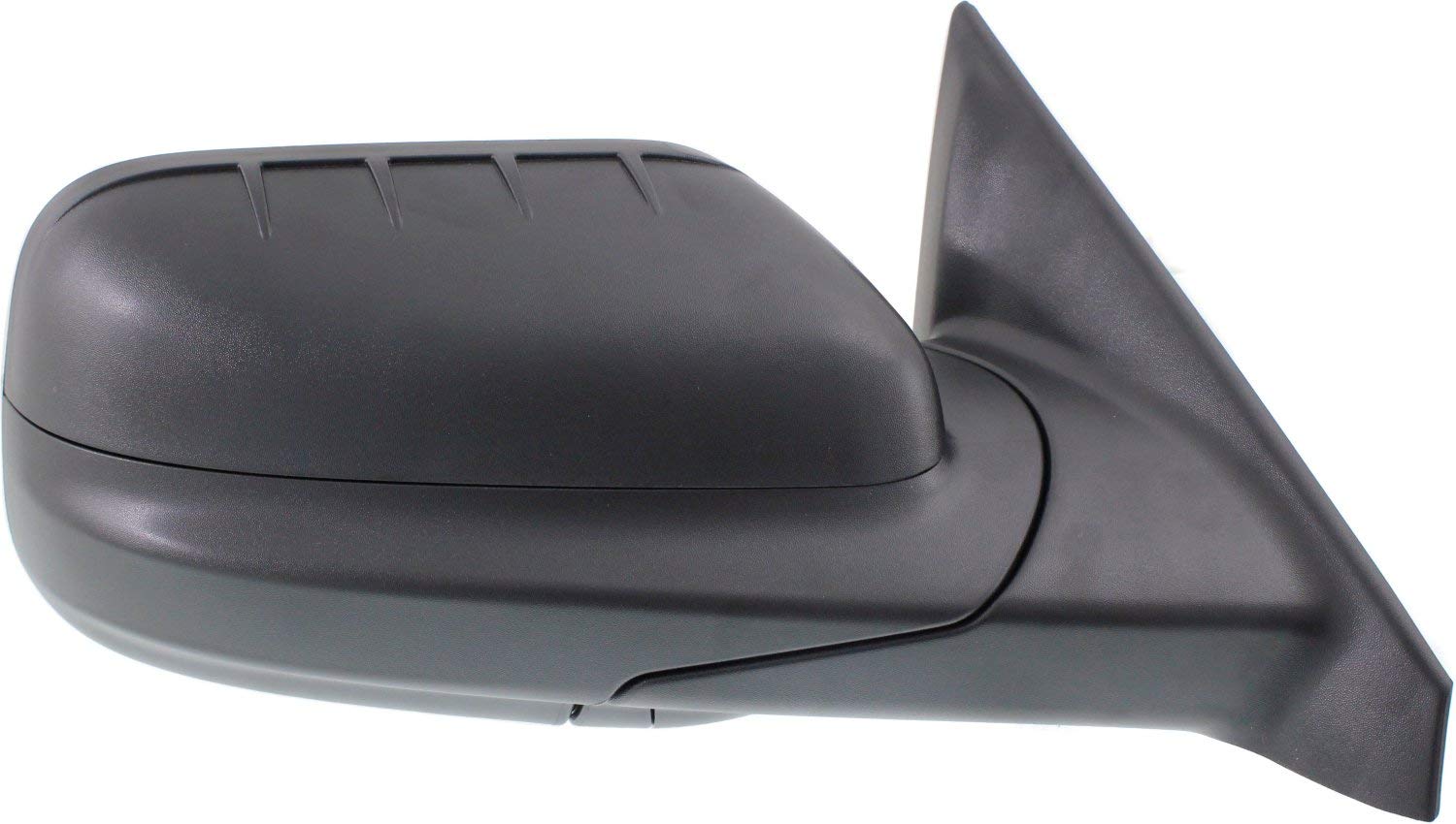 Kool Vue Passenger Side Power Non-Heated Mirror for Ford Explorer 2011-2015 Manual Fold With Spotter Glass; Without Signal Light, Memory & Puddle Lamp Textured