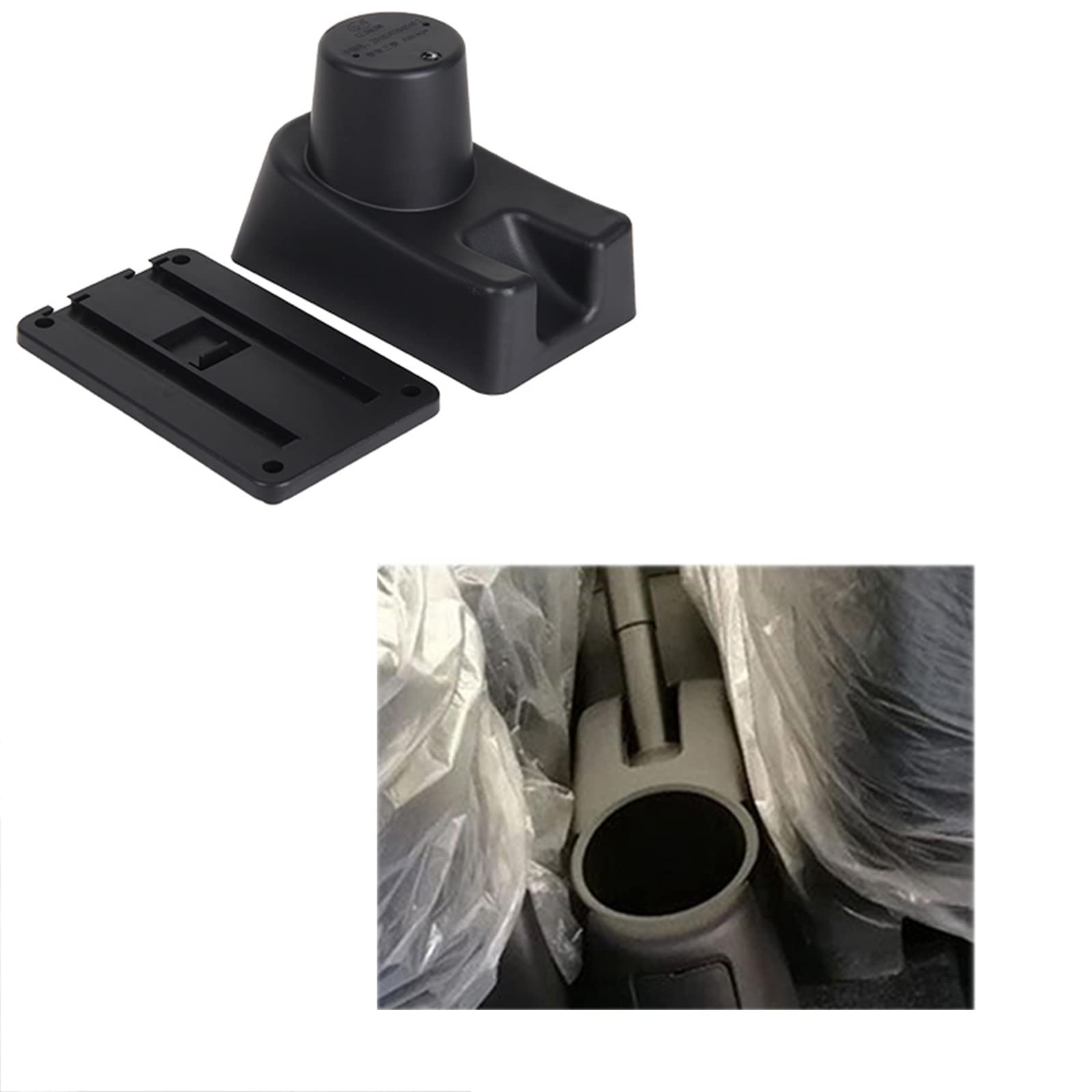 Yjywzh For Mitsubishi Mirage Attrage 2014-2024 Armrest Box Center Storage Box Hand Centre Consoles With Cup Holder Arm Rest Doub