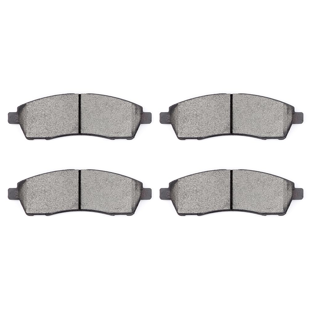 SCITOO Disc Brake Pads Kits D757-7626 Semi Metallic Rear Brake Pads Set Fit For Ford For Excursion 2000-2005,For Ford For F-250 