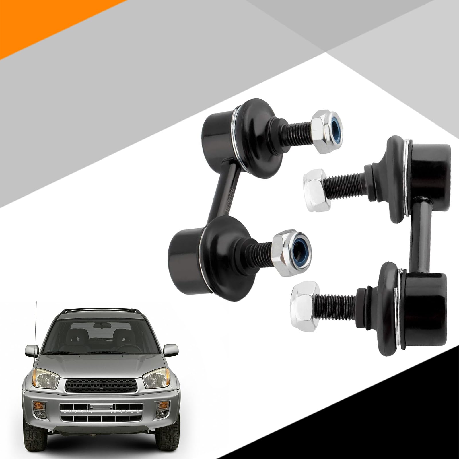 Xopiyao K90124 2Pcs Front Sway Bar Link Compatible With 1992-1996 Es300 1993-2002 Corolla 1996-2000 Rav4 1998-2002 Prizm,Pair Su