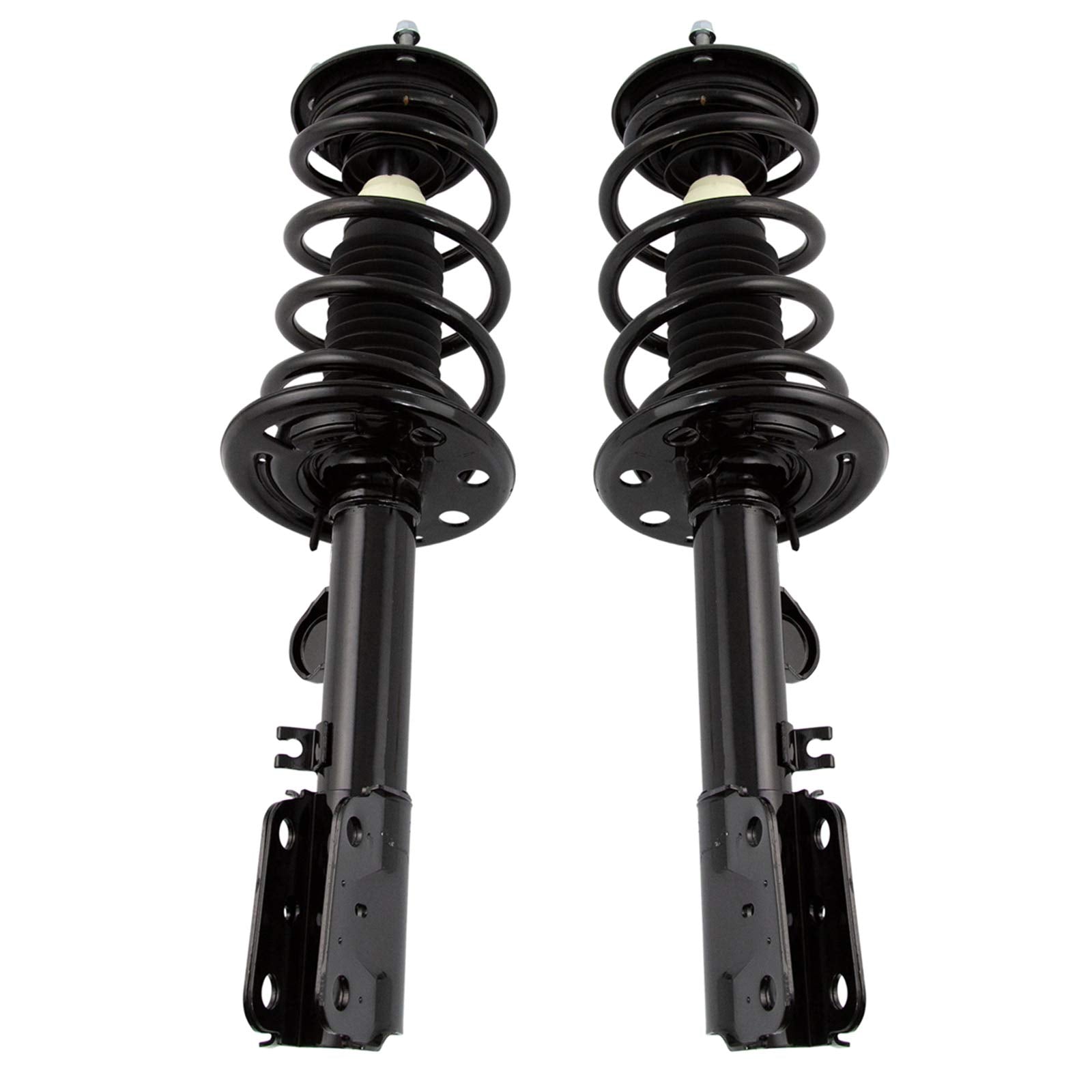 Trq Front Strut & Coil Spring Assembly Set Driver & Passenger Sides Compatible With 13-17 Ford Explorer Police Interceptor Utili