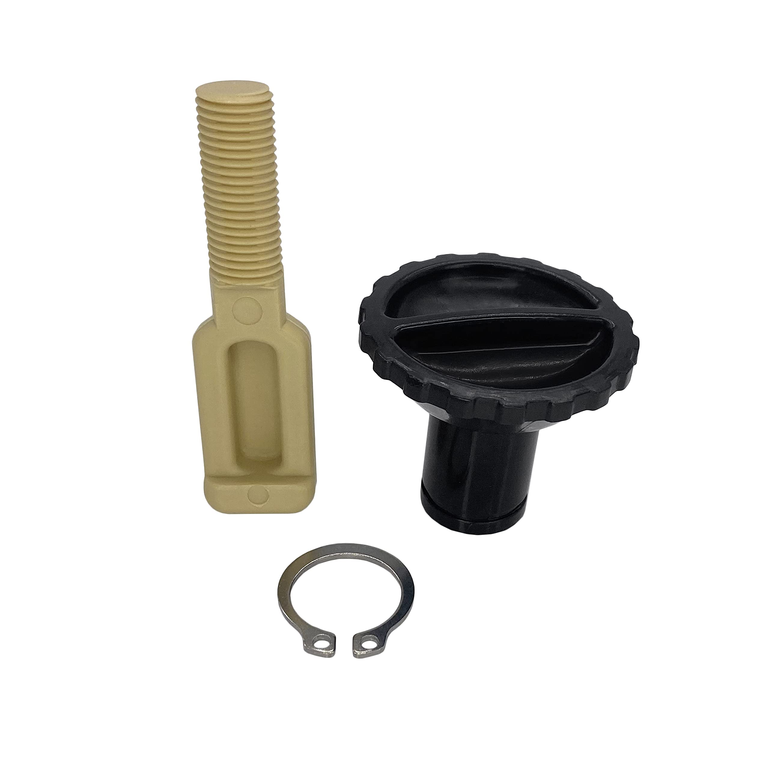 F.S.P Idle Adjustment Knob, Screw & Retainer Clip Replacement For Omc Johnson Evinrude 9.9 Hp 15 Hp 1974 To 1985-0766451, 032199