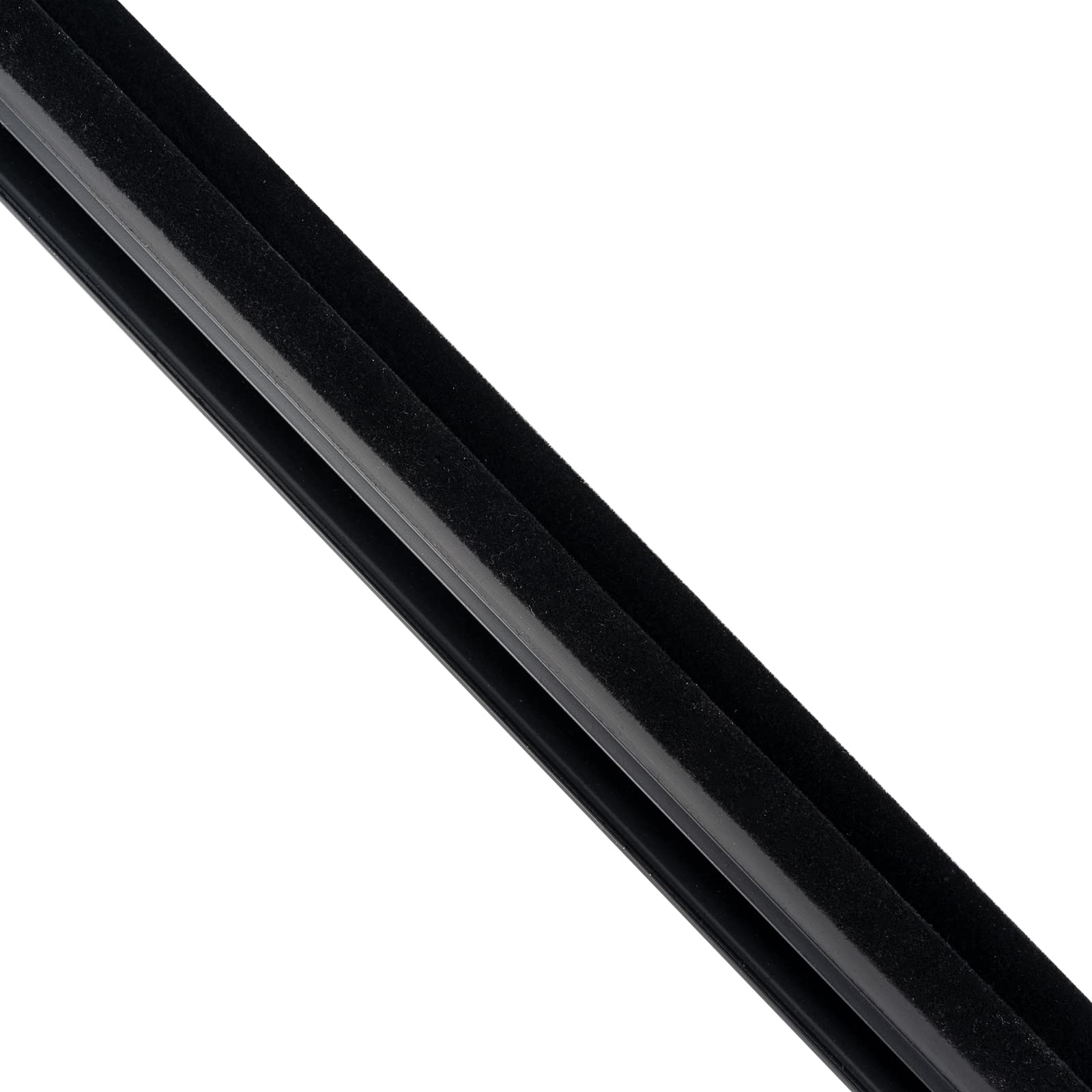 Fomiuzy Rear Tailgate Liftgate Trunk Hatch Car Outer Door Window Moulding Sweep Felt Trim Seal Weather Stripping Compatible With Toyota 4Runner 2003-2009 Replace 68290-35031