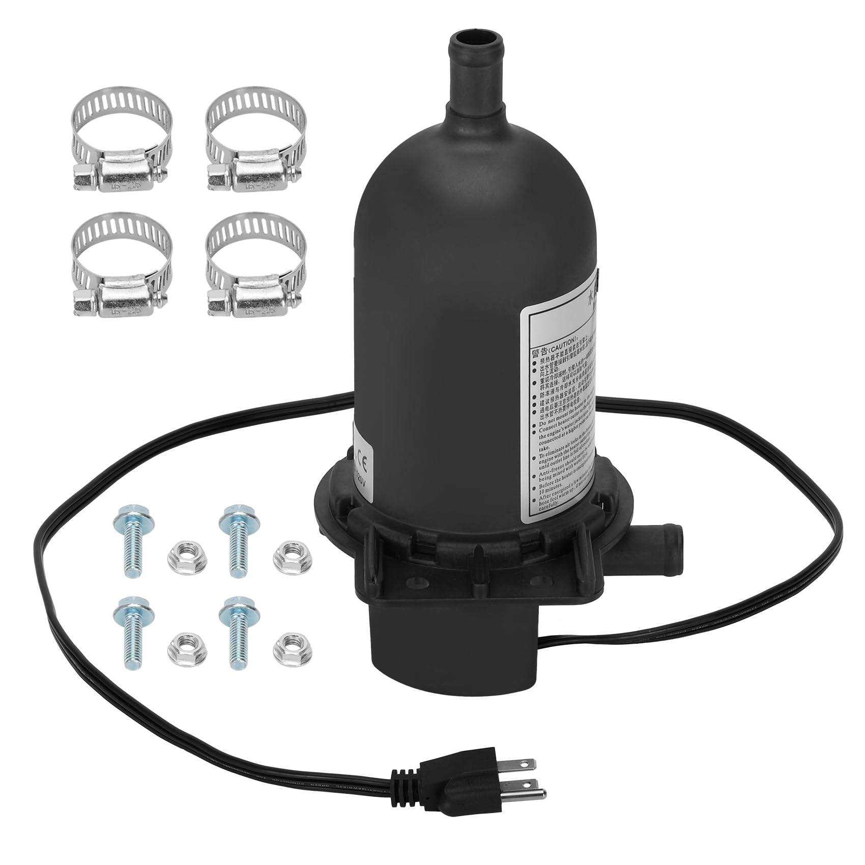 Drkerr TPS151GT10-000 Engine Block Heater compatible with Diesel & Gas engines Generator Tractor Truck Boat, Replace TPS151GT8-0