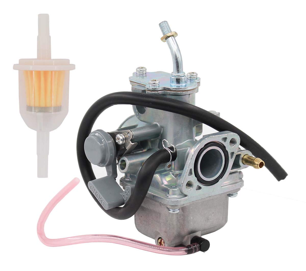 Carburetor For Yamaha Champ 100 Yfm 100 Atv Quad Carb 87 88 89 90 91 Badger 80 Yfm 80 85 86 87 88 Carb W/Fuel Filter Carb 92 93