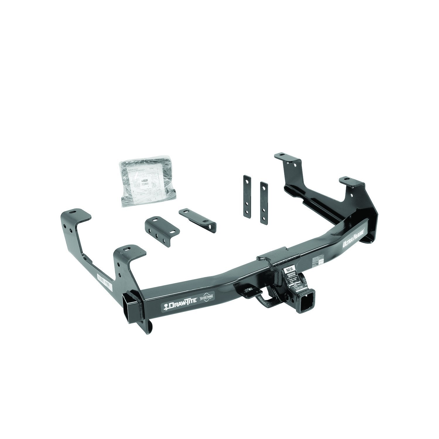 Draw-Tite 41950 Class 5 Ultra Frame Trailer Hitch, 2 Inch Receiver, Black, Compatible With