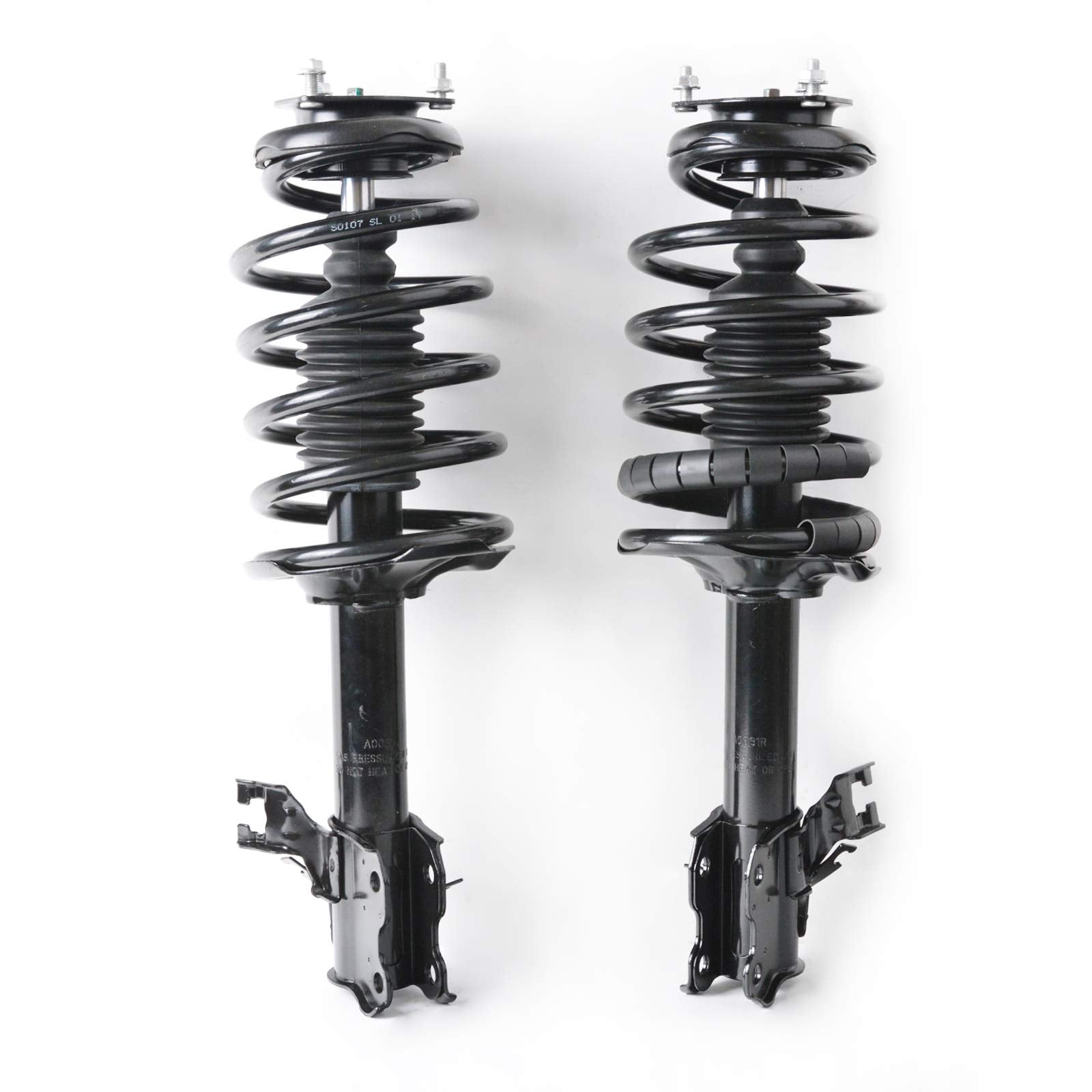Front Pair Complete Strut Spring Assembly Compatible for 2004-2006 Sentra Base Model-S - 172105 172106
