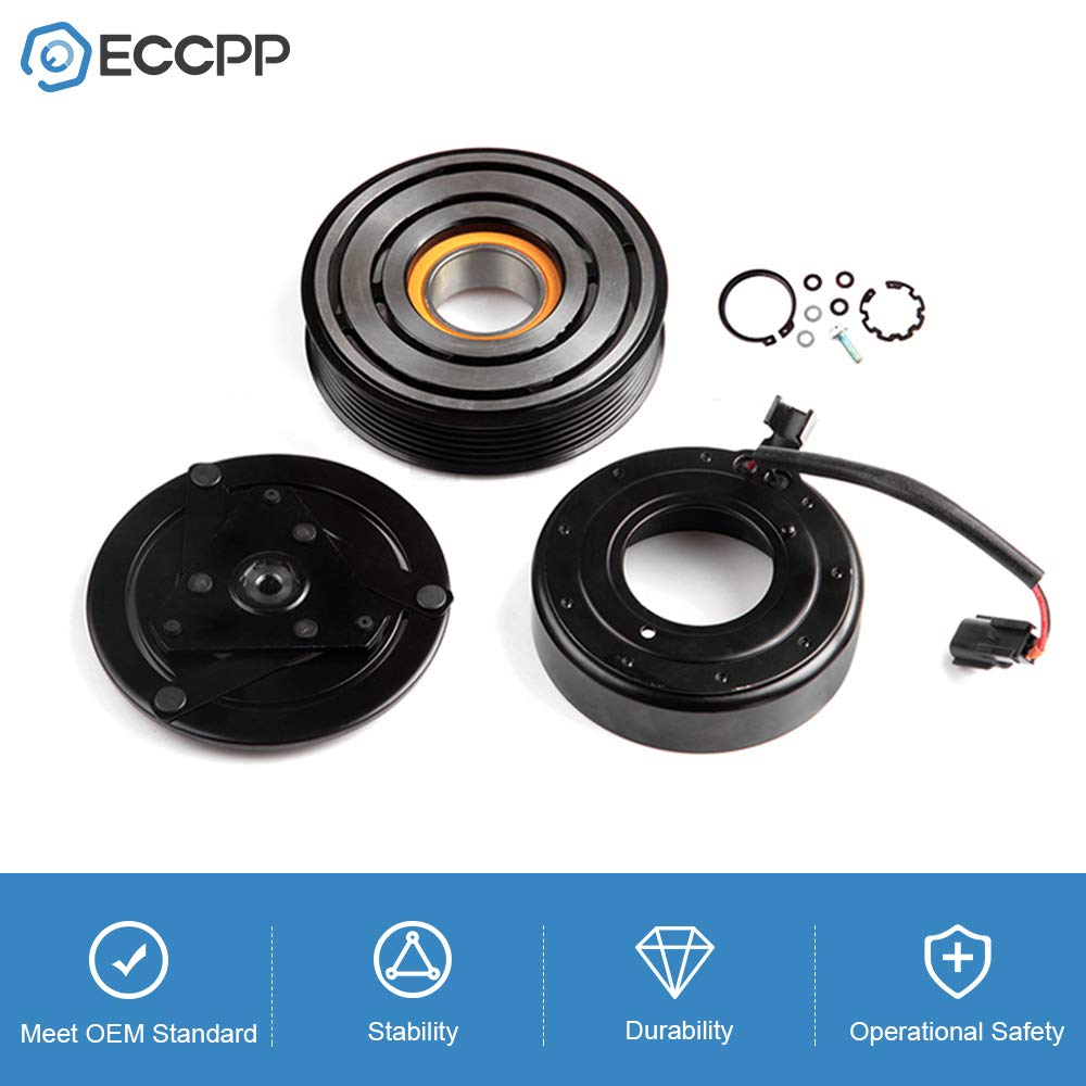 Eccpp A/C Compressor Clutch 2007-2012 For Nissan Sentra 2.0L Ac Clutch