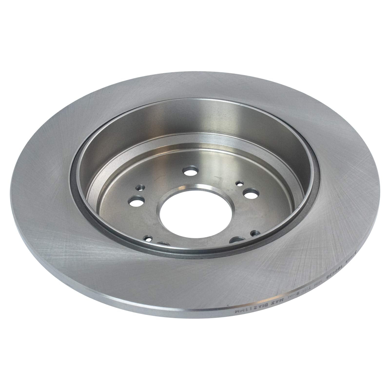 TRQ Rear Brake Pad & Rotor Kit Brake Pads Brake Rotor Ceramic Compatible with 2007-2013 Acura MDX 2010-2013 ZDX 2011-2017 Honda