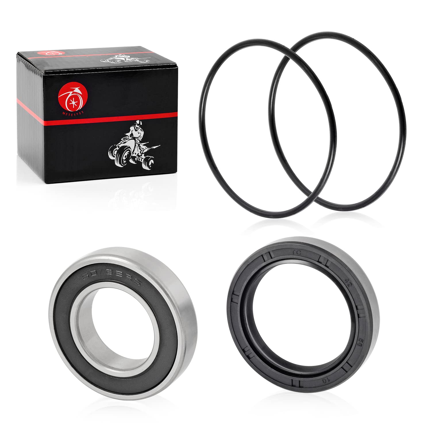 Left Rear Axle Wheel Bearing Seal For Honda Foreman 400 450 500 Rancher 350 Trx 350 1997-2013