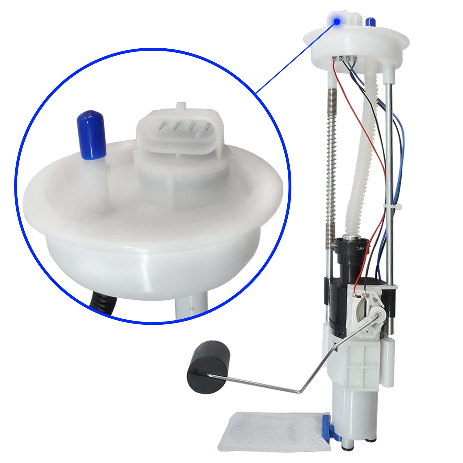 2208613 2204945 Fuel Pump Assembly Replacement Compatible with Polaris Ranger 500 570 800 499 EFI ETX Crew 6x6 2013-2015 2016 20