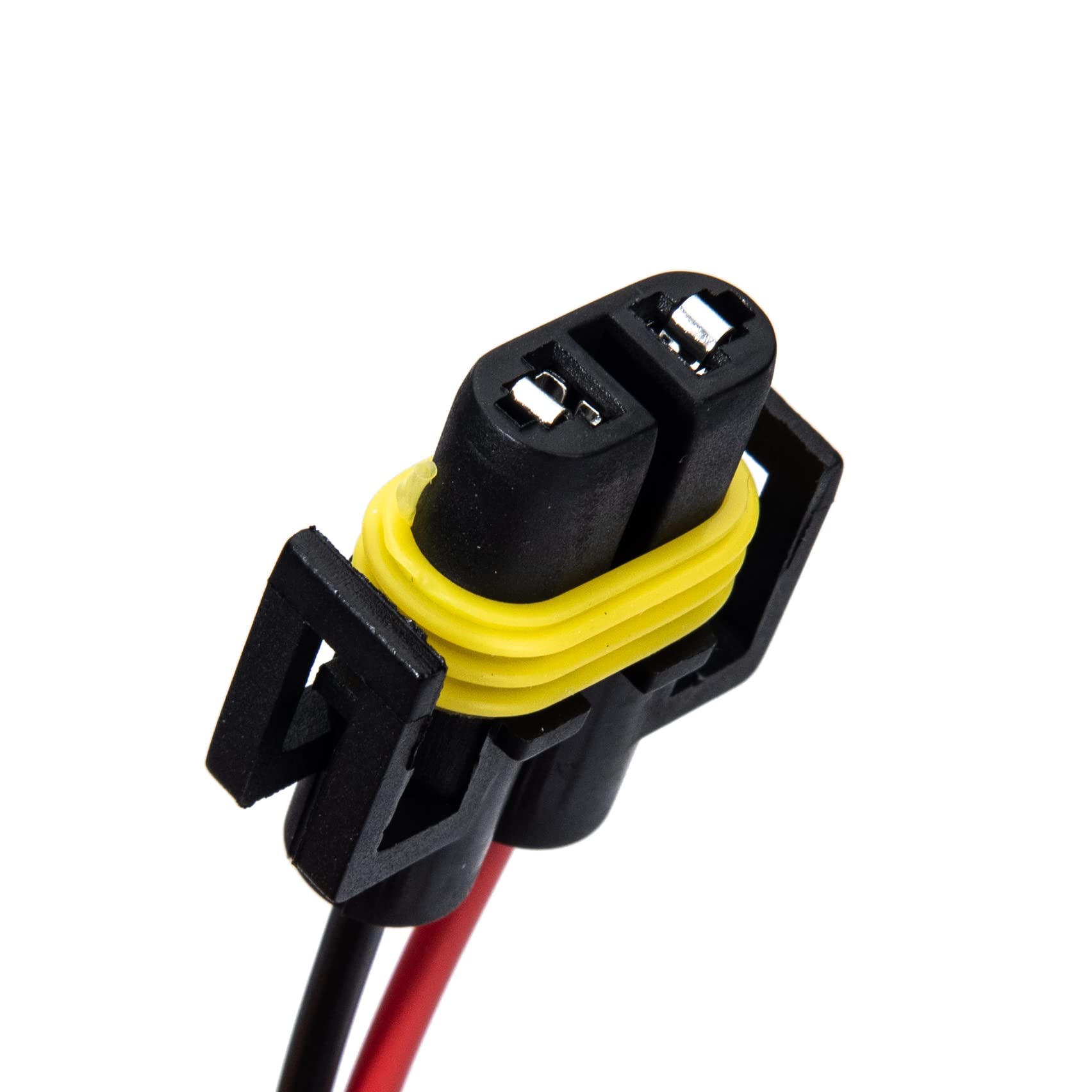 Blyilyb Set-2 H11 H8 Pigtail Socket Wiring Harness Harness Female And Male Connector For Headlight Fog Lamp