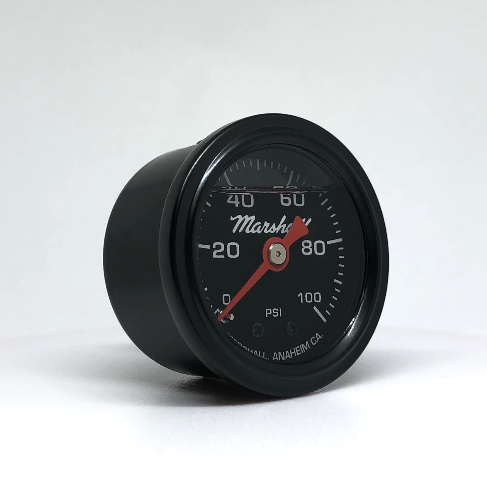 Marshall Instruments Lbb00100 Fuel Pressure Gauge Black