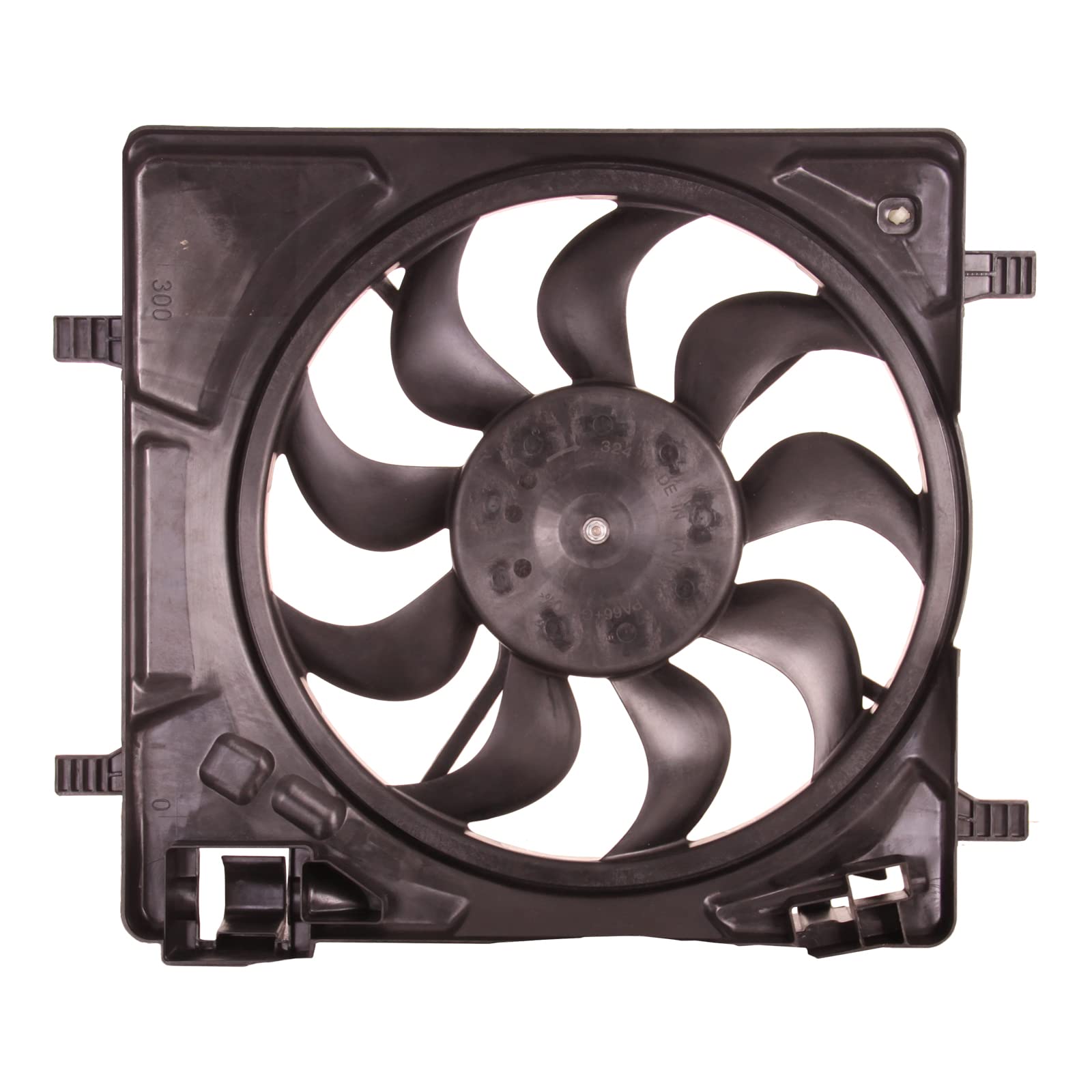 TYG OE Replacement(CAPA Quality) Cooling Fan Extra Silent for 2013-2015 Chevrolet Spark L4/1.2 | 95205516 | GM3115255 | 621-556