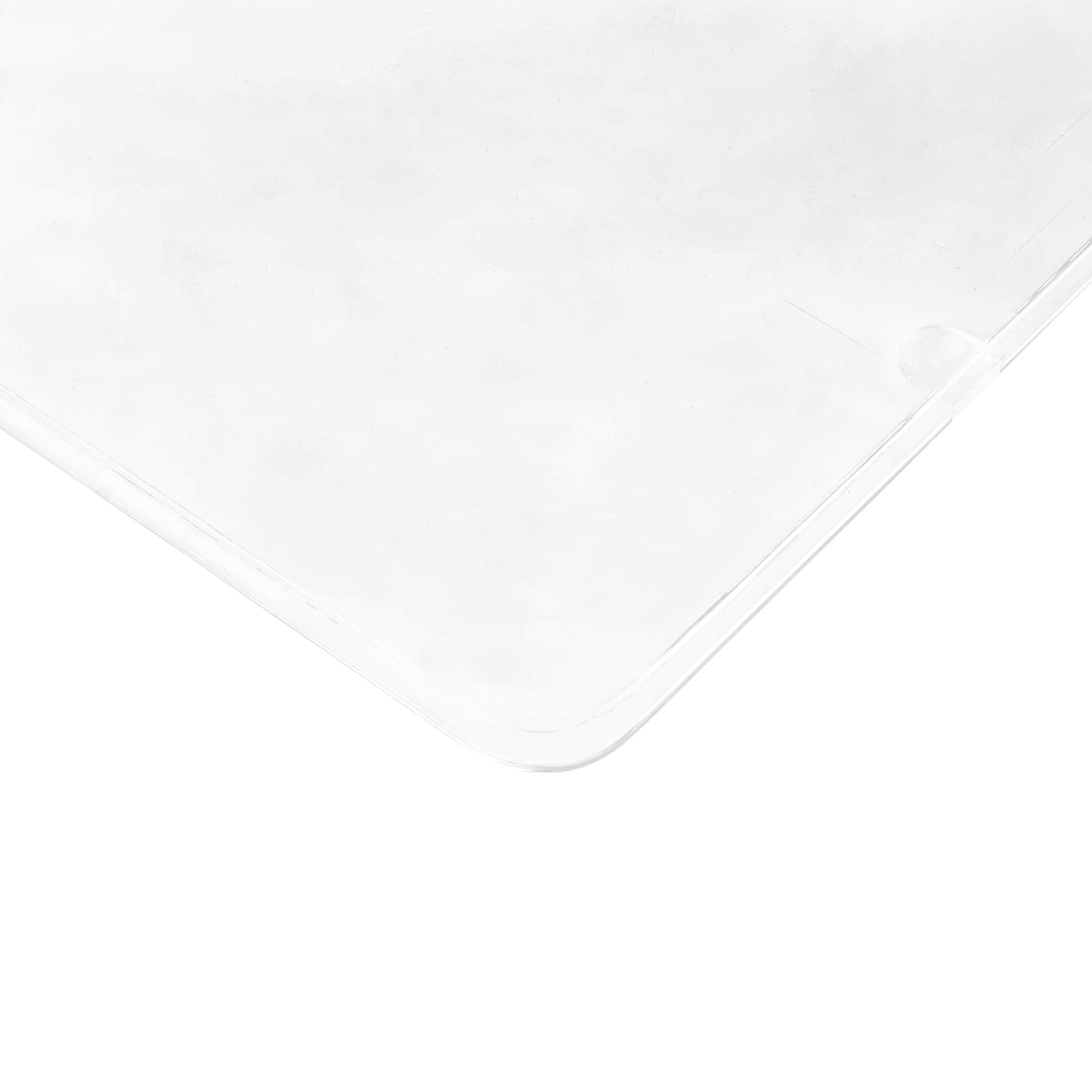 Car License Plates Shields 2 Pack Clear Flat Design Novelty Universal Plate Covers, Unbreakable Frame Covers To Protect Front Back License Plates 2 Holes Patented