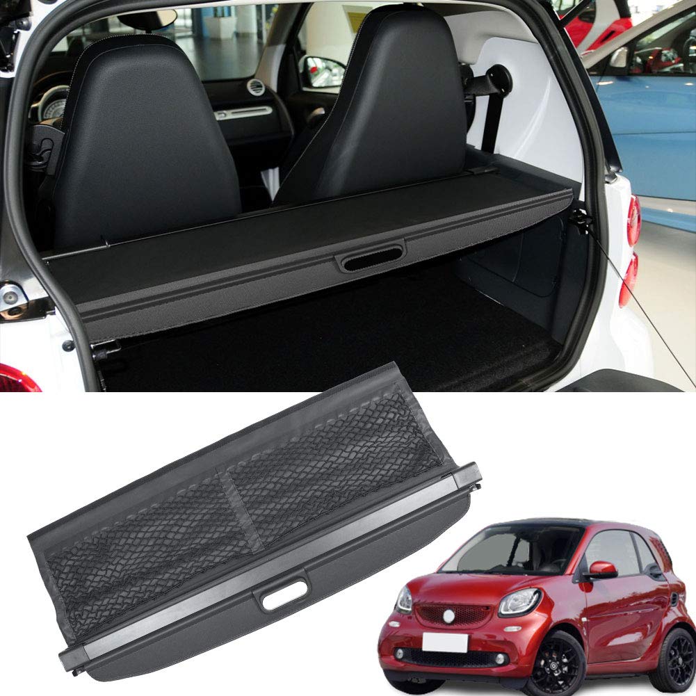 Marretoo For Benz Smart Fortwo Cargo Cover Original Style Retractable Suv Trunk Accessories 2010-2015