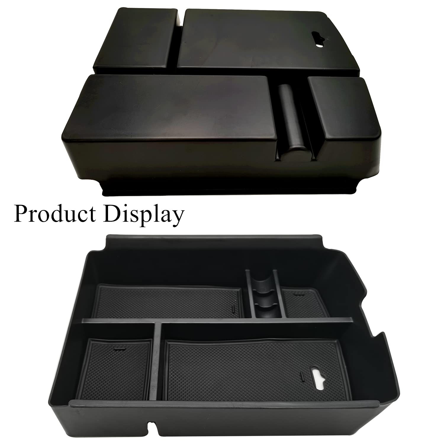 Evtime Center Console Organizer Fit For Vw Atlas And Cross Sport 2018 2019 2020 2021 2022 2023 Interior Storage Box Accessories