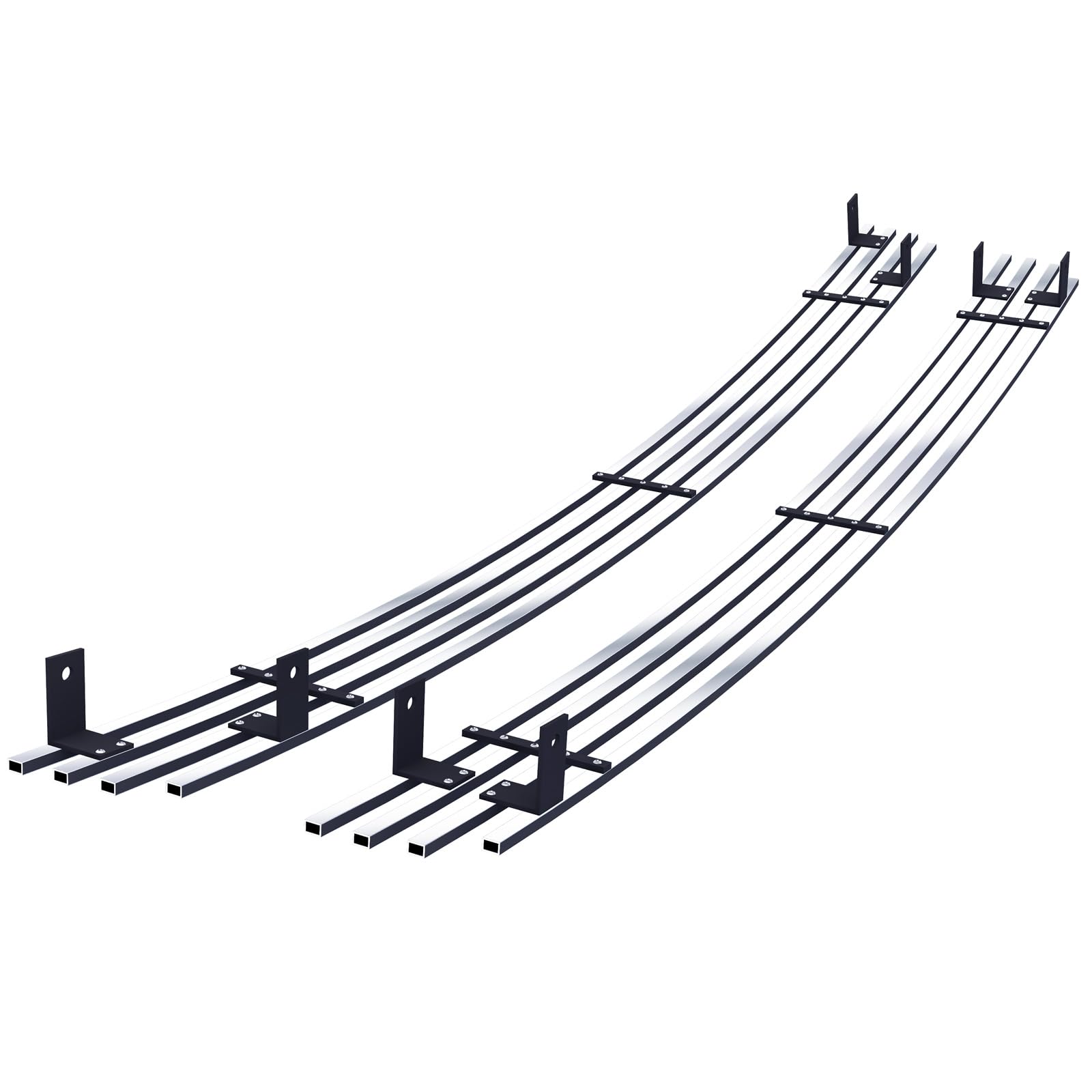 APS Compatible with Chevy Silverado 1500 1999-2002 & 00-06 Suburban Tahoe Main Upper Stainless Steel Chrome Billet Grille Grill