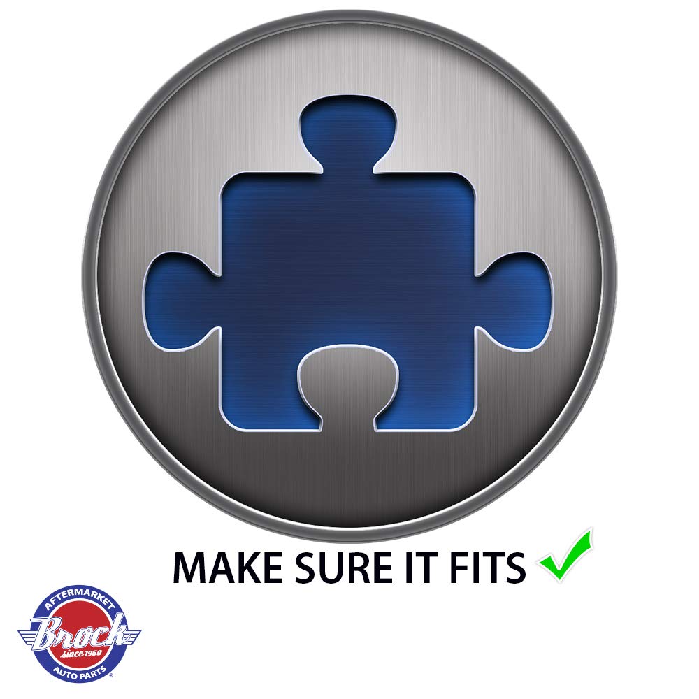 Brock Replacement Set Driver and Passenger Park Signal Front Marker Lights Compatible with 1995-1997 Tacoma Pickup Truck w/ 2-Wh