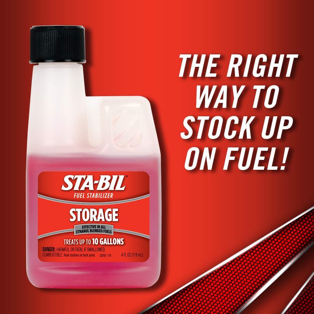 Sta-Bil Storage Fuel Stabilizer | Keeps Fuel Fresh For 24 Months, Prevents Corrosion, Gasoline Treatment Additive That Protects