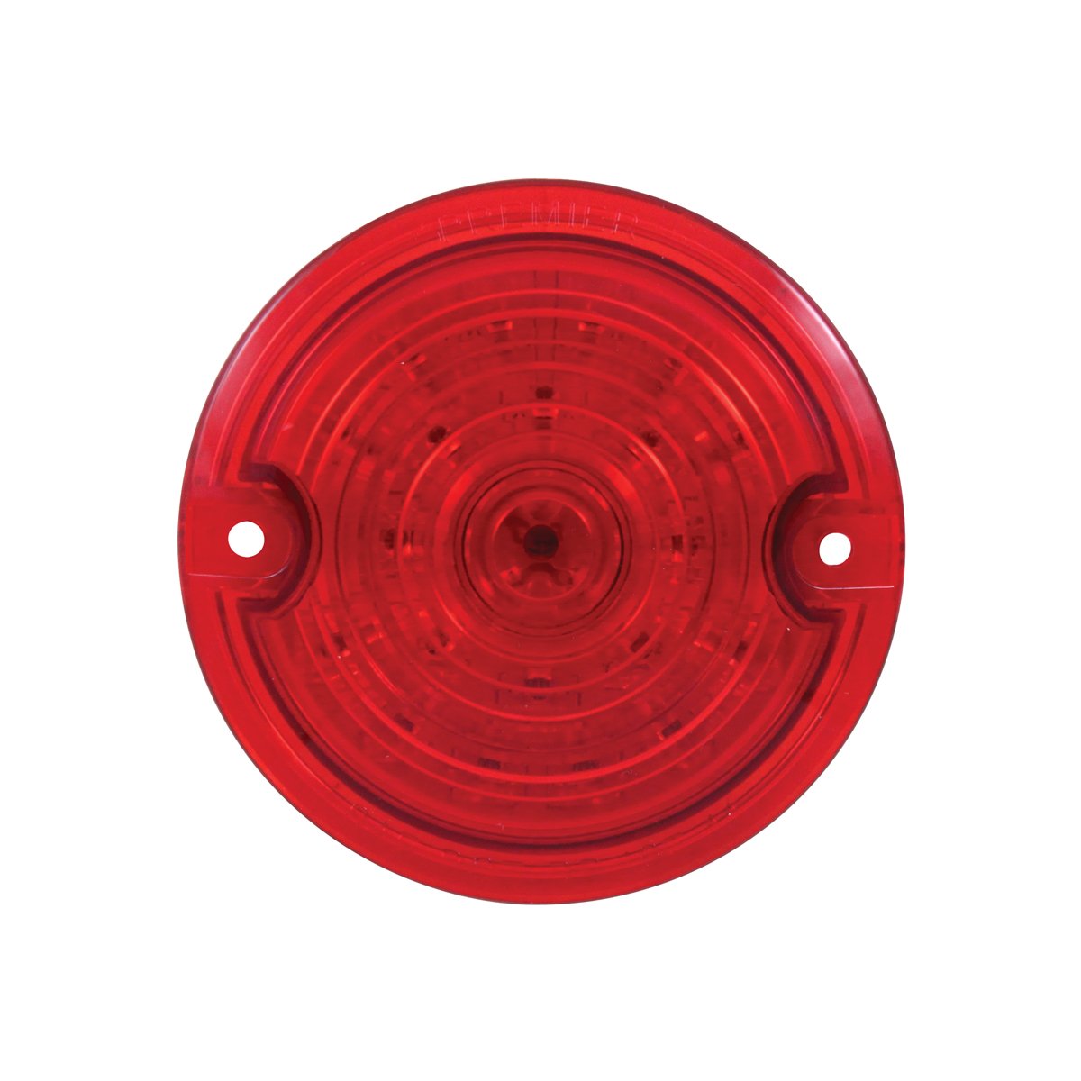 United Pacific 21 Led 3 1/4' Harley Signal Light W/ 1156 Plug - Red Led/Red Lens,37201