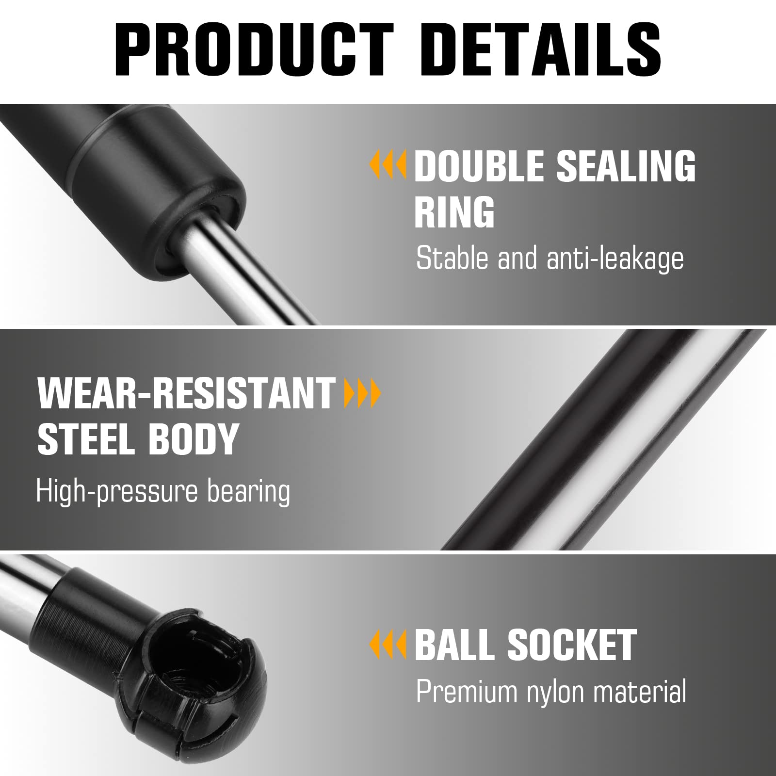 Rear Hatch Lift Support Shocks Struts For Honda Crv Tailgate 2007 2008 2009 2010 2011 6179 2 Pcs