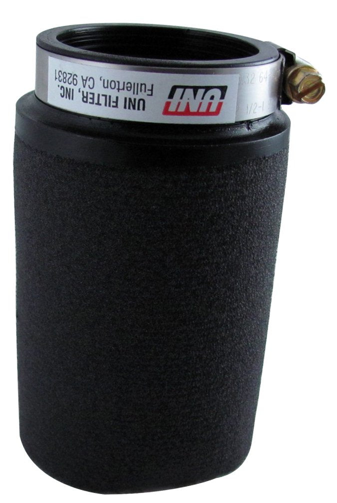 Uni Filter Up4200 Black Universal Urethane Flange Straight Clamp-On Pod Filter
