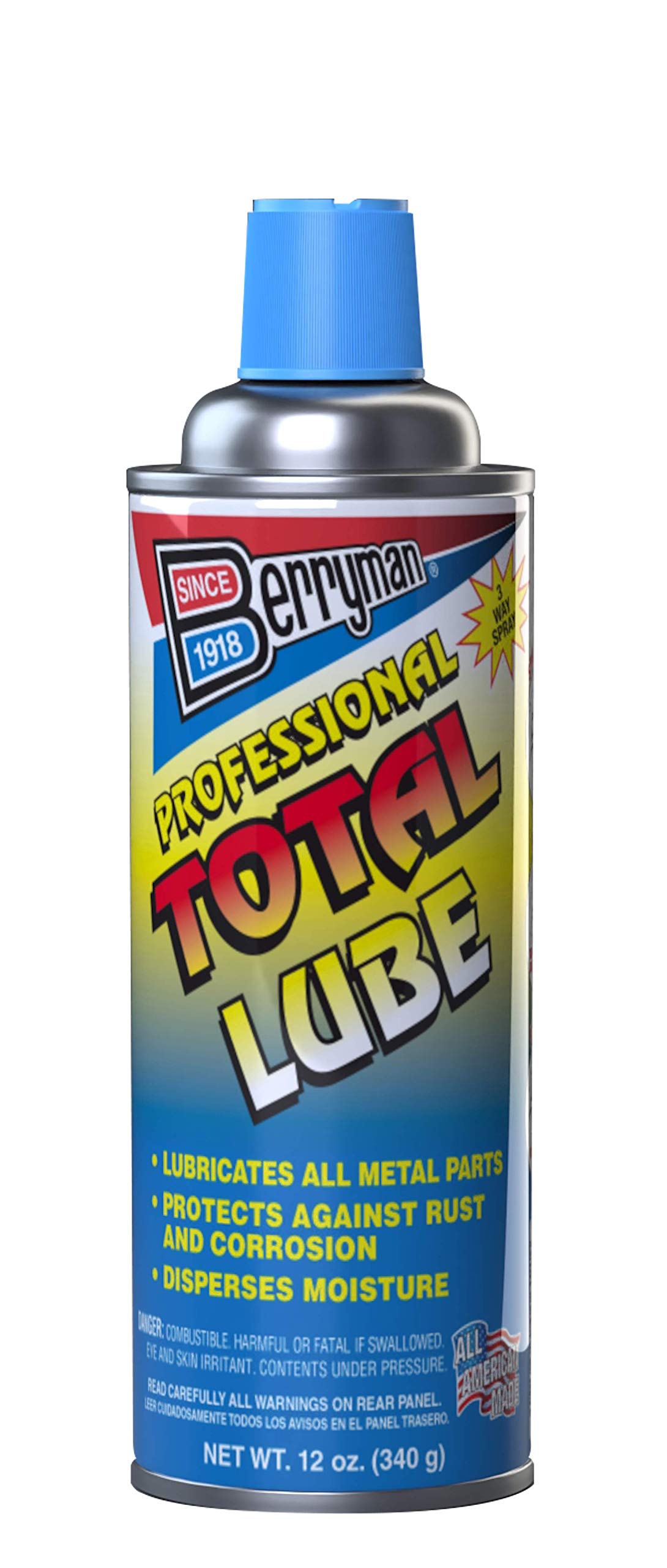 Berryman Products 0612 Professional Total Lube, Not Voc Compliant In Ca, 12 Oz.