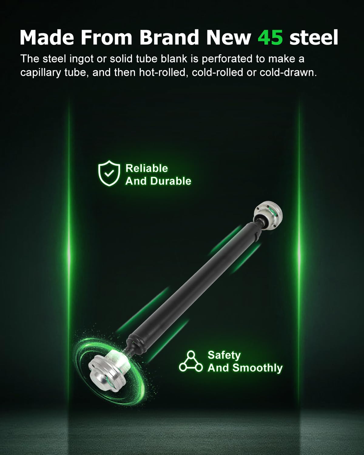 Scitoo?28.89''?Steel Front Driveshaft Assembly Drive Shaft Prop Shaft For Suzuki Grand Vitara 2006-2014,Oe# 27101-66J01 2710166J