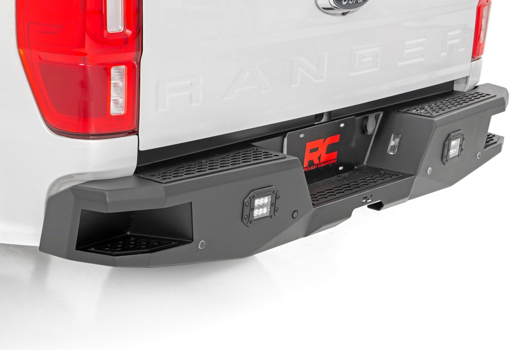 Rough Country Heavy Duty Rear LED Bumper for 20192023 Ford Ranger  10760