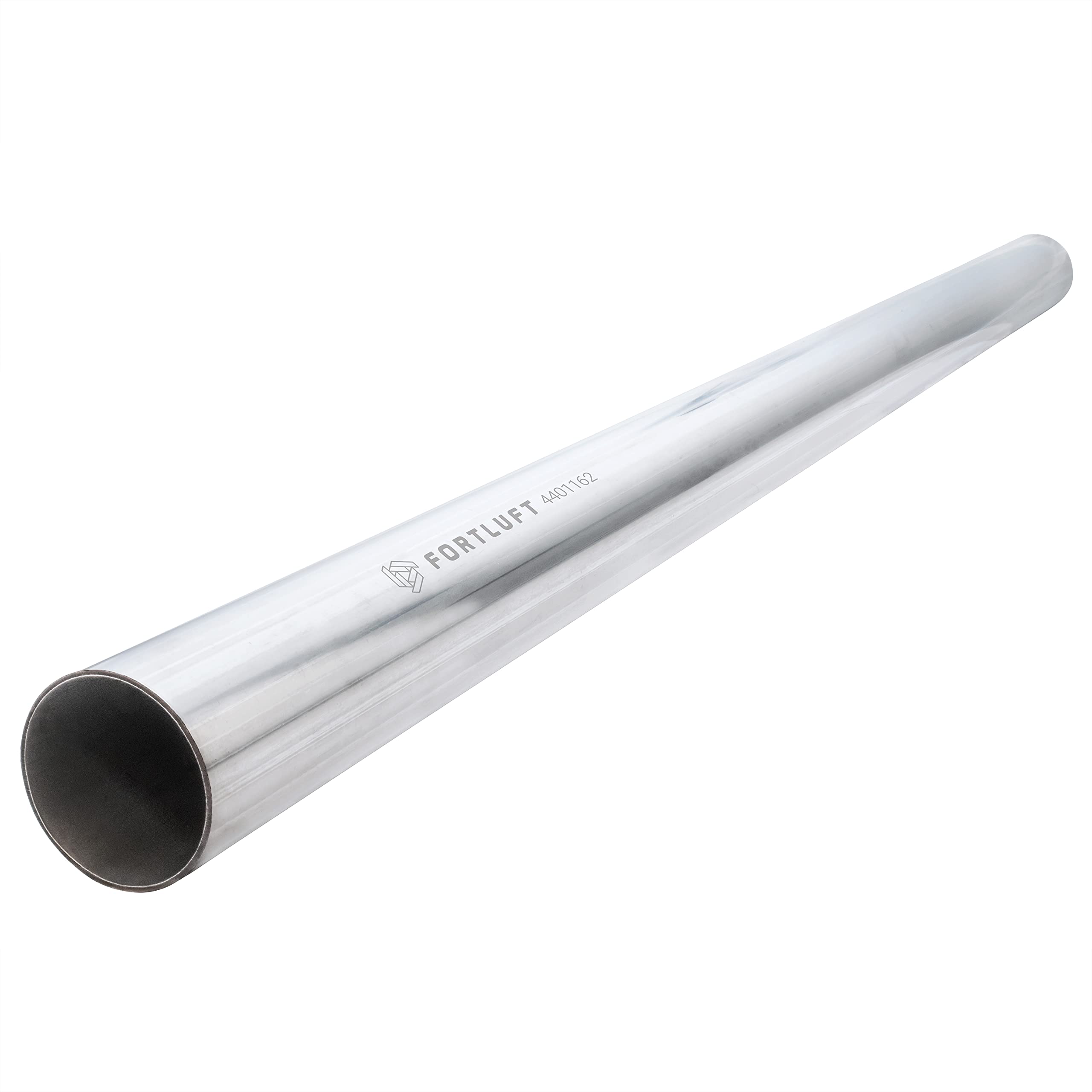 Fortluft Universal Mandrel Exhaust Bend Pipe & Elbow Stainless Steel (Straight Pipe, 2.00''/50.8Mm)