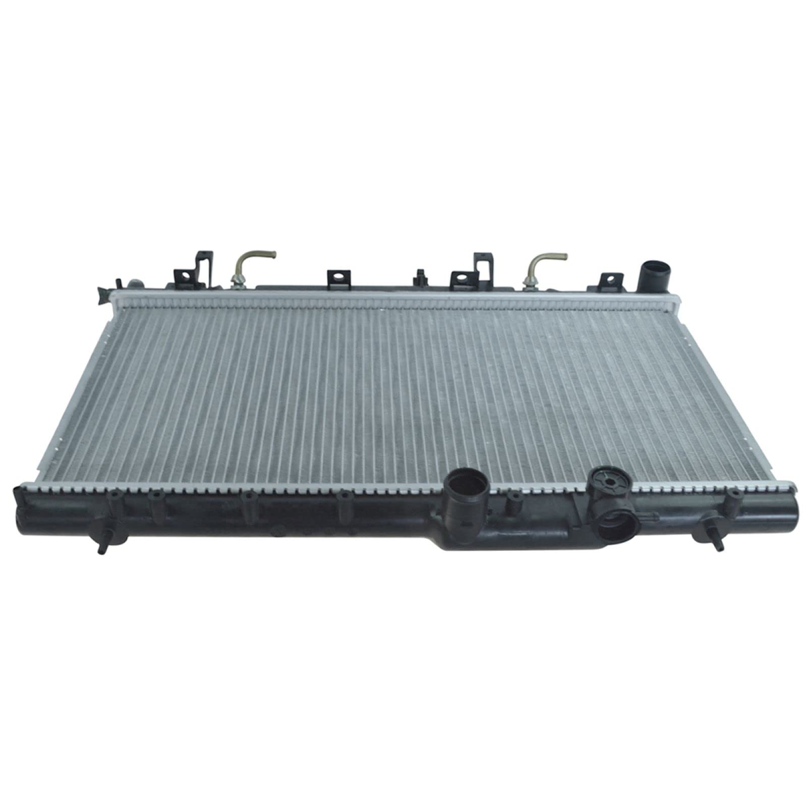 Trq Radiator Assembly Aluminum Core Compatible With 05-06 Saab 9-2X 04-06 Subaru Baja 03-07 Impreza Cu2703 Su3010648