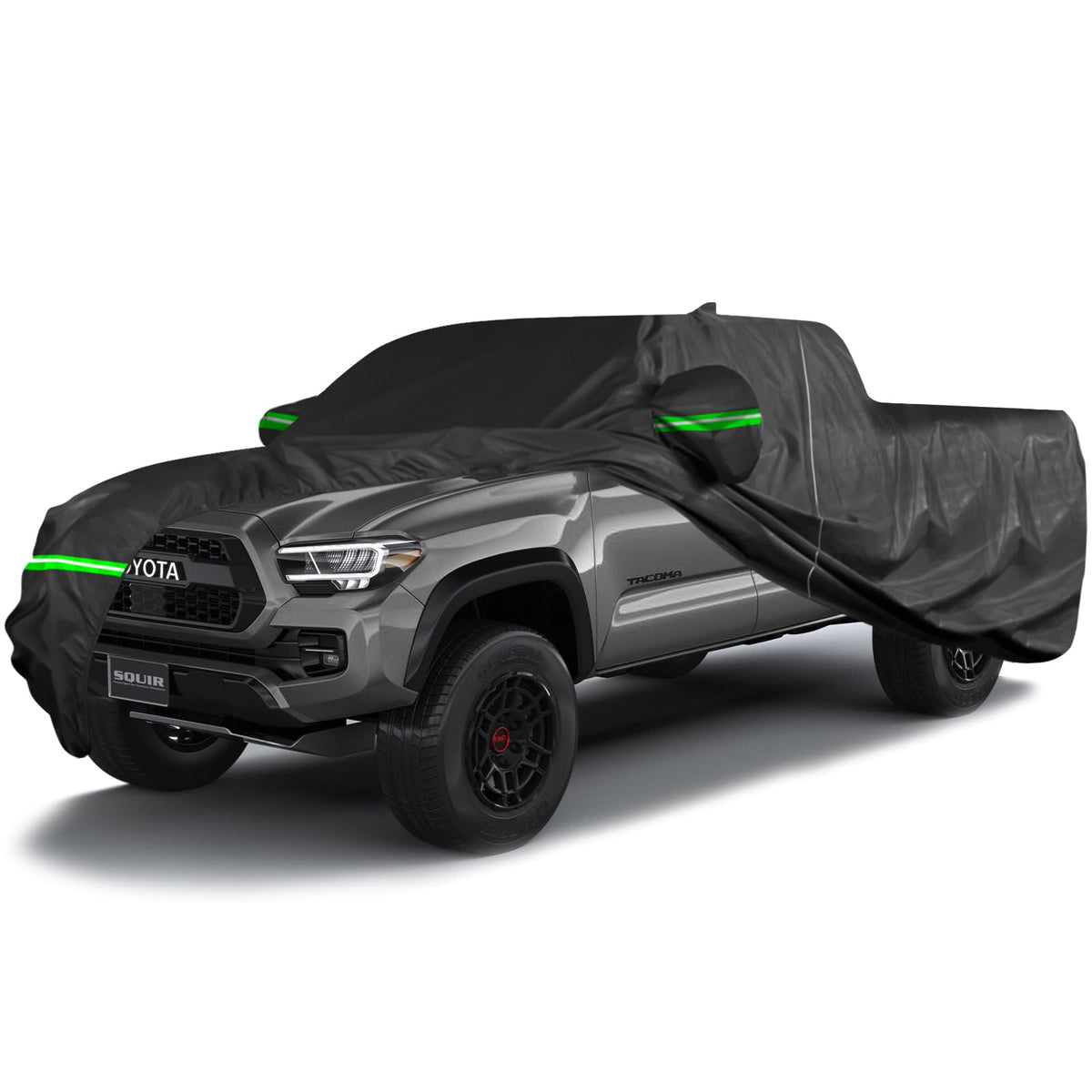 AROJAK Toyota Tacoma Car Cover - Waterproof, All Weather Custom Protection for 2017-2024 Models, Full Outdoor Indoor Exterior Tr