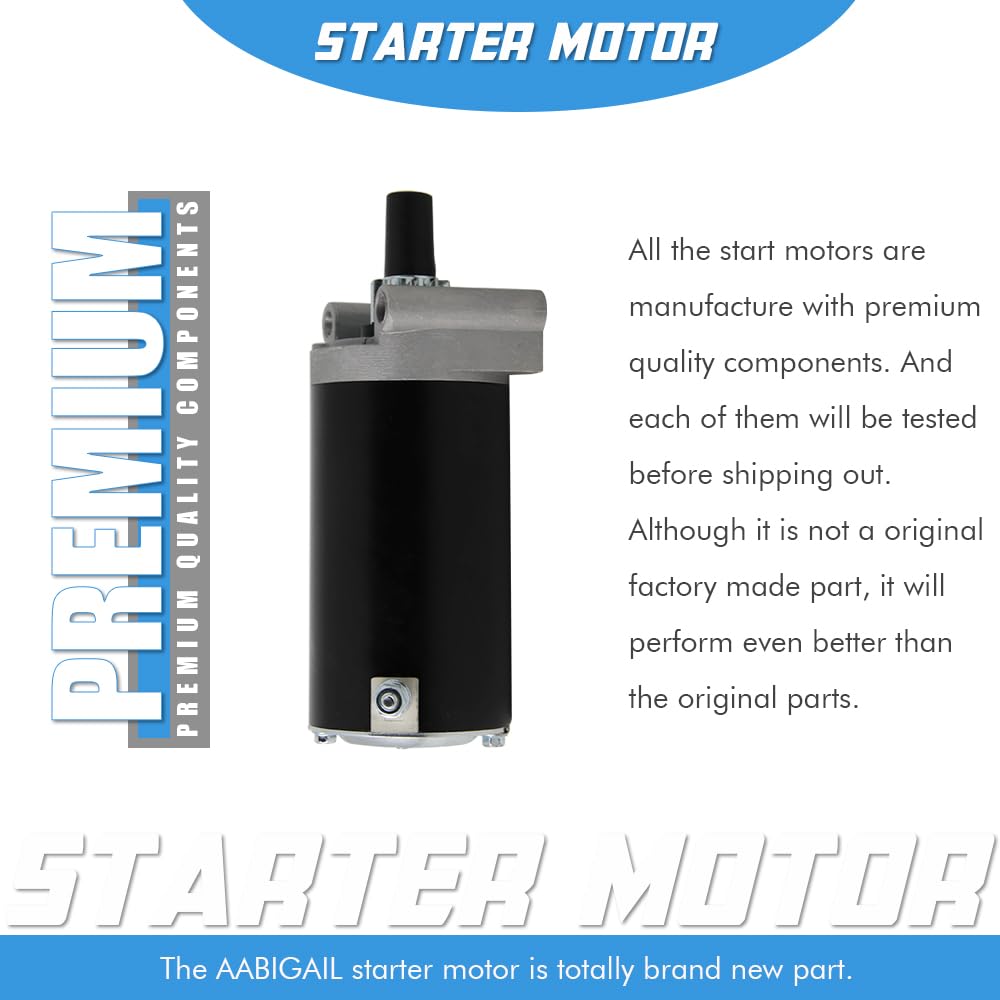 Starter Motor Replacement Compatible With Cub Cadet Kohler Lt1045 Lt1050 Gt1554 I1046 Ltx-1050 Ltx-1046 Xt1 Xt2 Rzt-50 20Hp-22Hp 23Hp-25Hp 26Hp 27Hp Replacs # 3209801 3209803 3209804 3209808