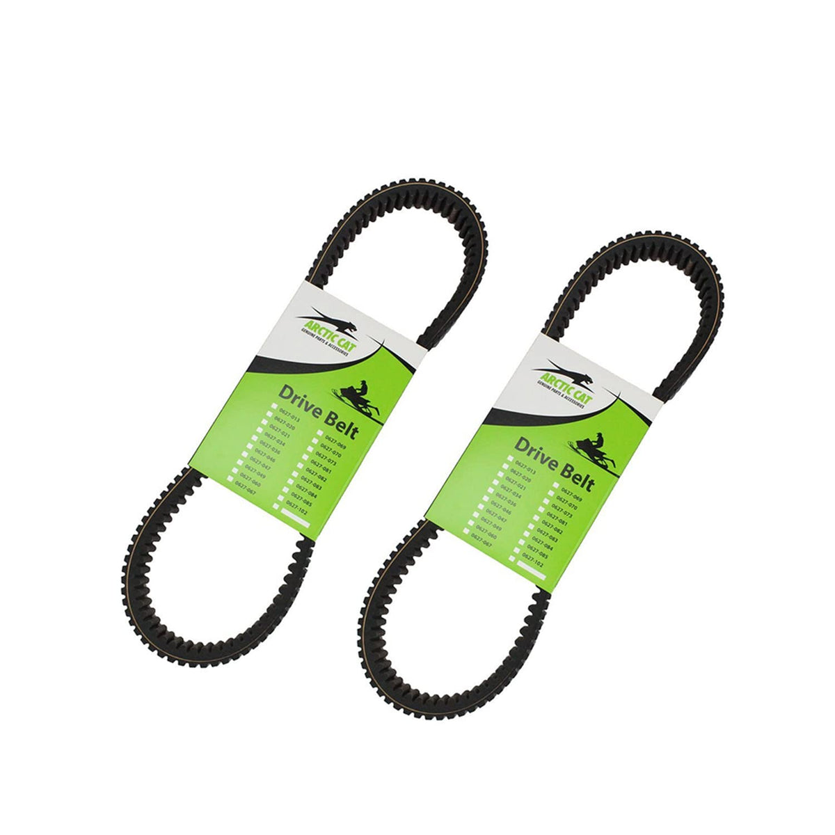 Arctic Cat Drive Belt - OEM# 0627-021 (Pack of 2)