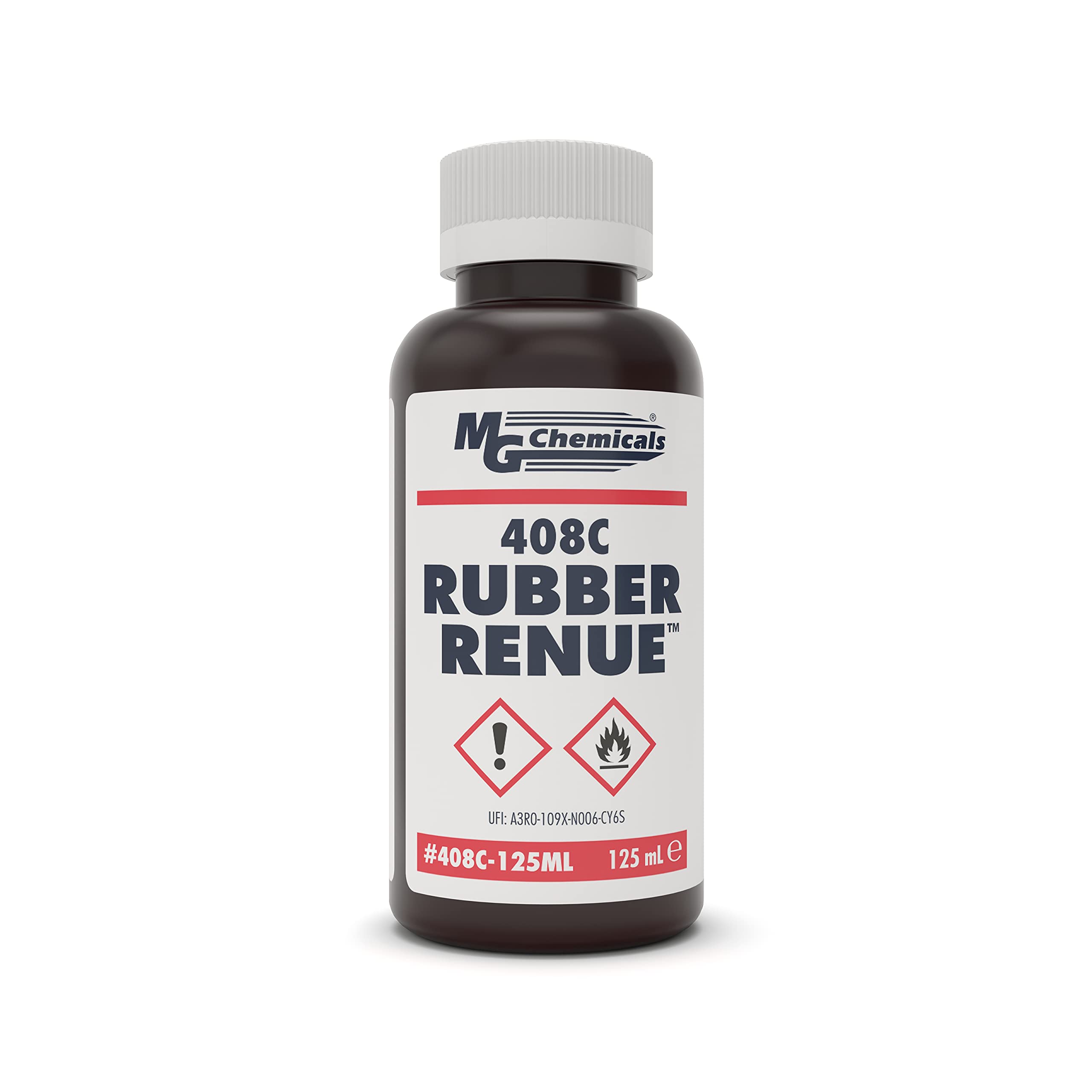 Mg Chemicals 408C Rubber Renue, Rejuvenate And Restore Rubber Belts, Platens And Rollers 125Ml