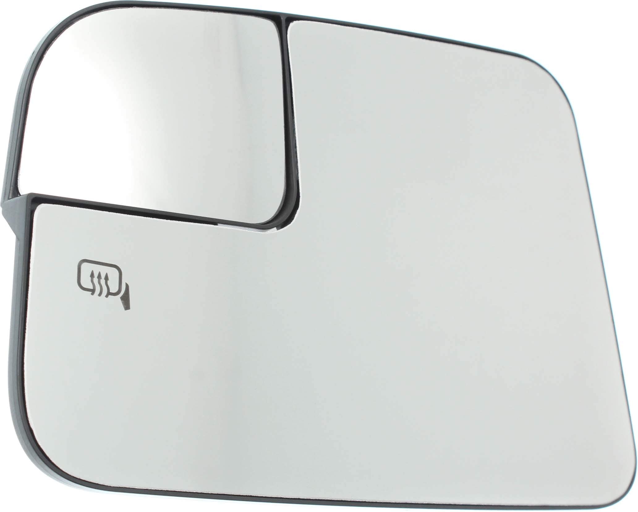 Kool Vue Mirror Glass Compatible With 2009-2011 Ford Edge, Fits 2011 Lincoln MKX Left Side Heated, With Blind Spot Glass, Flat G