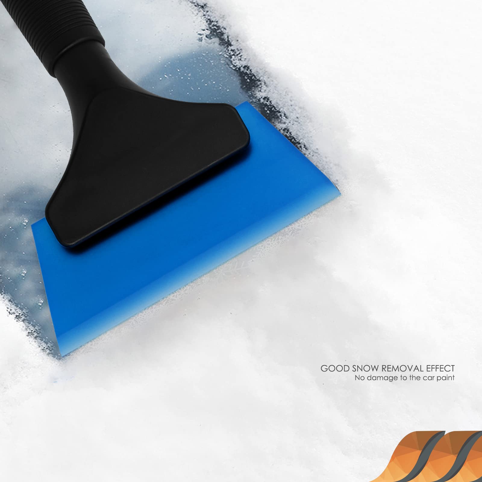 EHDIS 5 Blue Rubber Squeegee - Window Tint Windshield Scraper for Car, Glass, Mirror, Shower, Bathroom Cleaning
