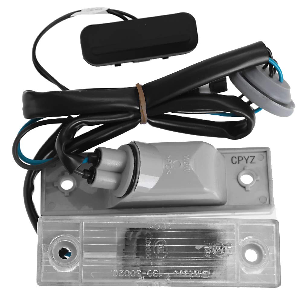 Rear Trunk Release Switch Licence Plate Lamp Light Switch Button Assembly Replacement For Chevrolet Cruze 2011-2014 Replace# 95107229 95961097