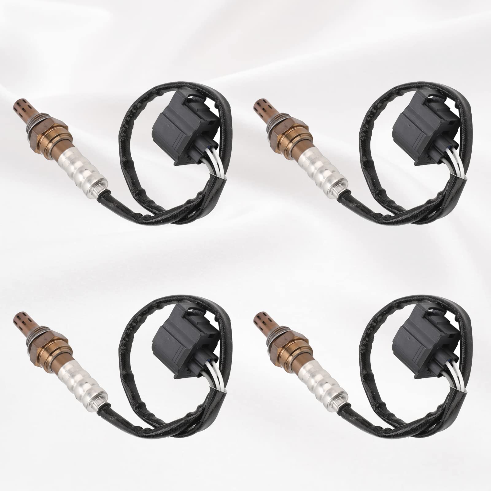 Oxygen O2 Sensor Upstream & Downstream Compatible With 2004-2007 Dodge Ram 1500 Magnum Charger Commander Liberty Chrysler 300 Mitsubishi - Replaces 56028994Aa 56028994Ab 05149170Aa Os5249 - Set Of 4