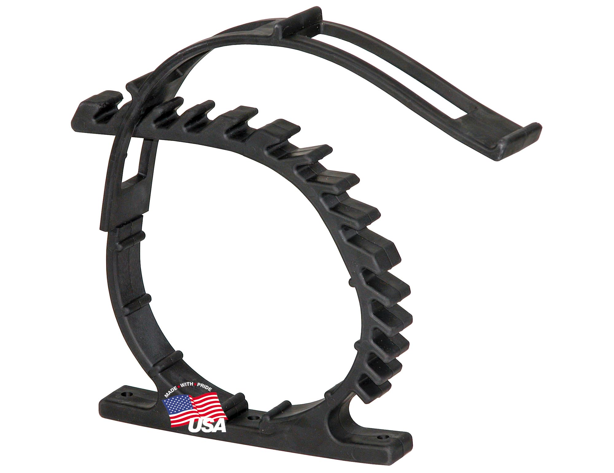 Buyers Products RC10L Rubber Clamps, 2 Pack, Holds 2.5 to 9.5 Diameter, Great For Service Body Truck Storage, RVs & More