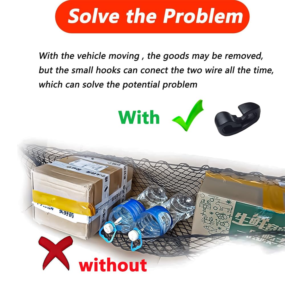 Upgrade Tailgate Bed Cargo Net Compatible With 2005 To 2022 2023 2024 2025 Tacoma