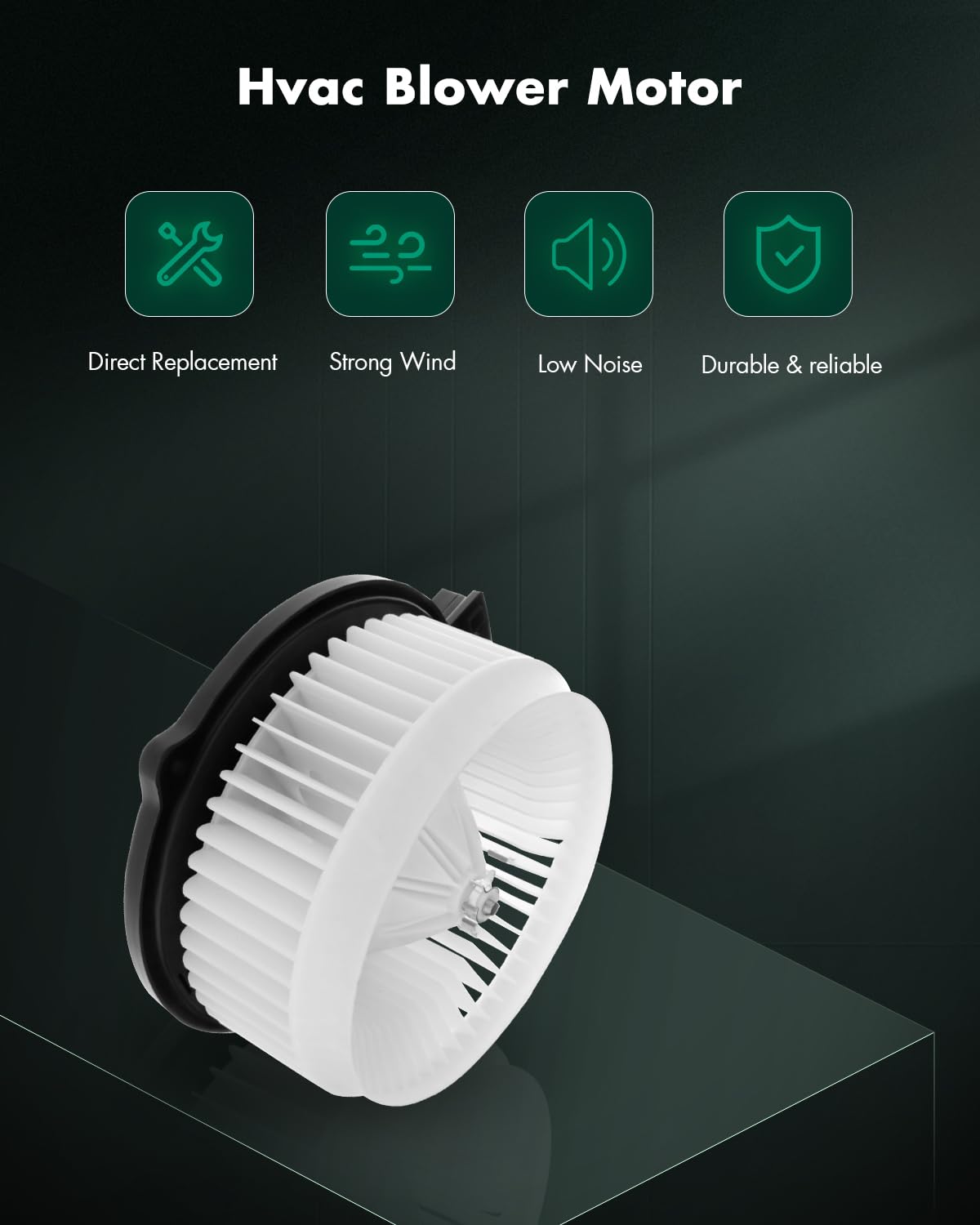 Scitoo Hvac Heater Blower Motor With Fan Cage Front 700003 For Acura For Tsx 2004-2008,For Honda For Accord 2003-2007,For Honda