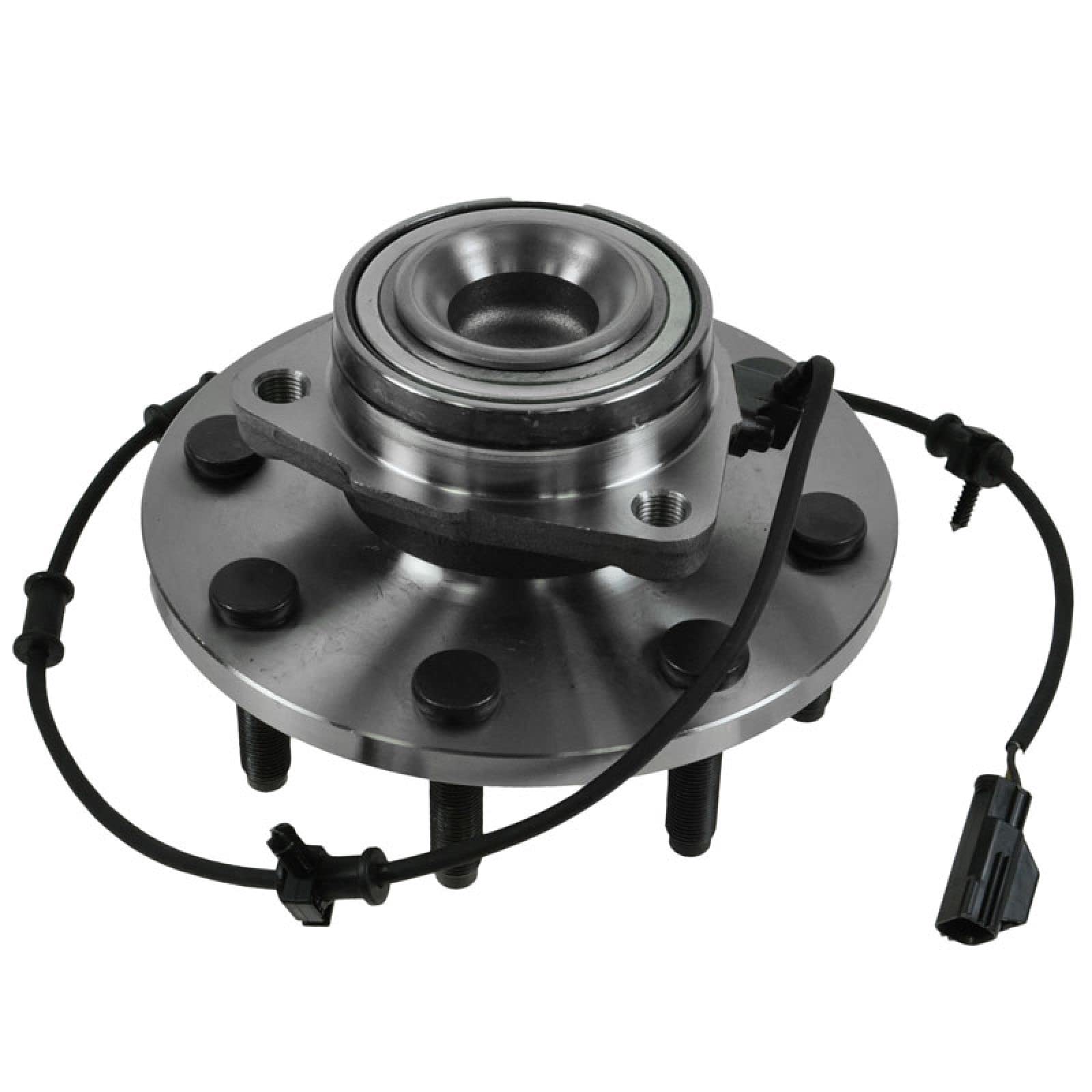Trq Front Wheel Hub Bearings Assembly Set Compatible With 2006-2008 Dodge Ram 1500 Ram 2500 Ram 3500