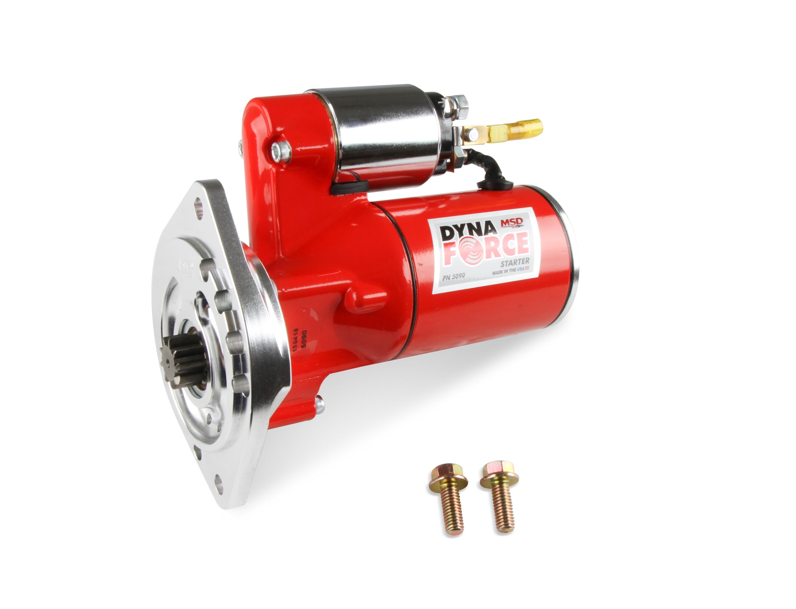 Msd Dynaforce 5090 Starter - Red- Sbf With 3/4 In. Depth Ring Gear