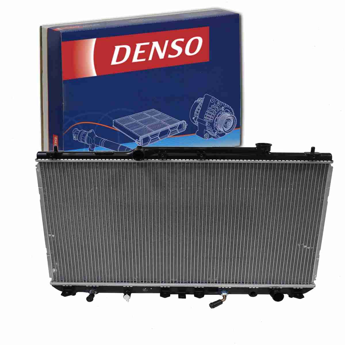 DENSO Radiator compatible with Toyota Camry 2.2L L4 1997-2001
