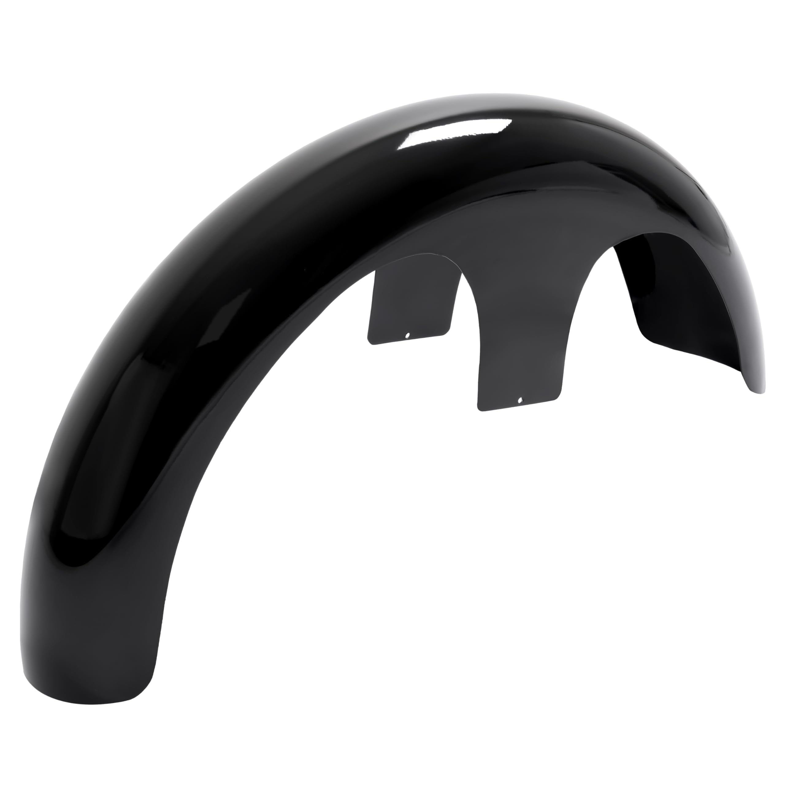 KUAFU 30 Wrapped Front Fender Compatible with Harley Bagger Touring Road King Glide FLTR FLHT FLHR FLHX Mudguard Powder Coated S