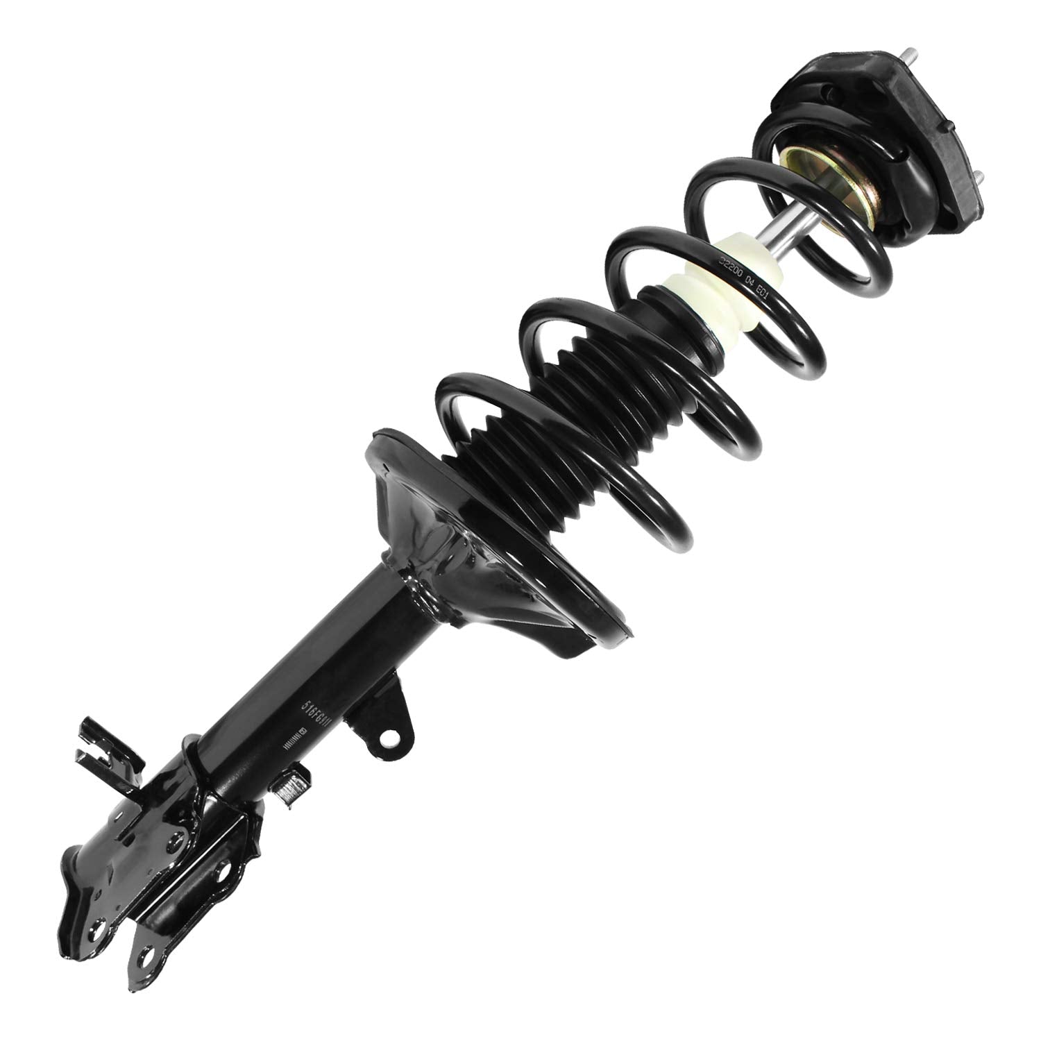 Unity Complete Strut Assembly Kit for 2000-2006 Hyundai Elantra, Model 2-15911-15912-001, Rear 2 Wheel.