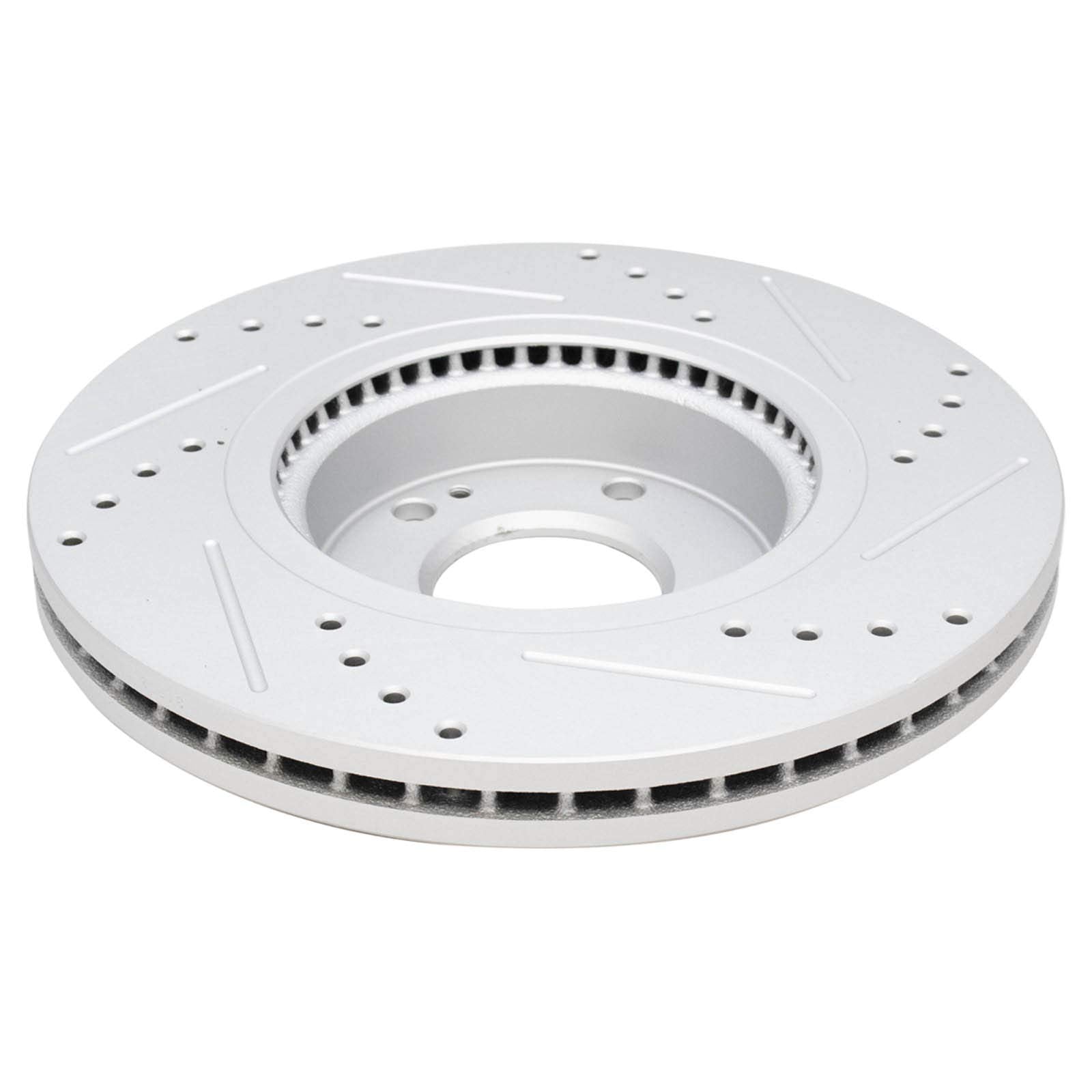 Trq Front Performance Brake Rotors Set Premium G-Coated Compatible With 2010-2012 Hyundai Santa Fe 2011-2013 Kia Sorento